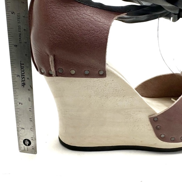 Trippen | Leather Wooden Wedge Size 36 - Picture 11 of 11